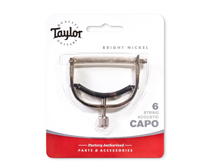 Taylor Guitars U-Shape Guitar Capo in Bright Nickel