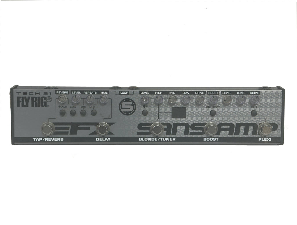 Tech 21 SansAmp Fly Rig 5 V2 and Power Supply