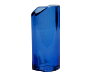 Rock Slide Precision Molded Sapphire Blue Glass Slide - Medium