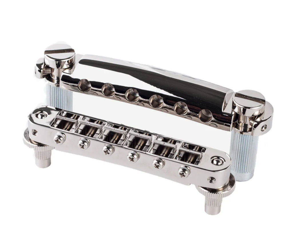 TonePros LPM04 Standard Tunematic Bridge and Tailpiece Set in Nickel