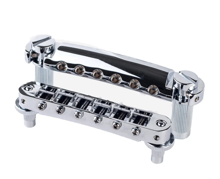 TonePros LPM04 Standard Tunematic Bridge and Tailpiece Set in Chrome
