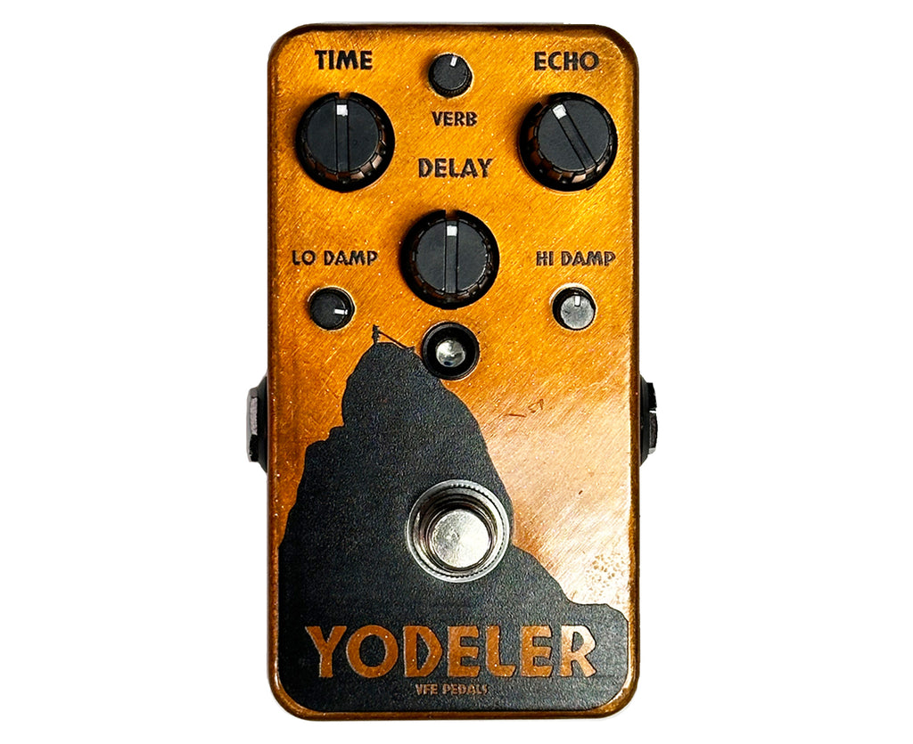 VFE Pedals Yodeler Delay + Analog Reverb Effects Pedal