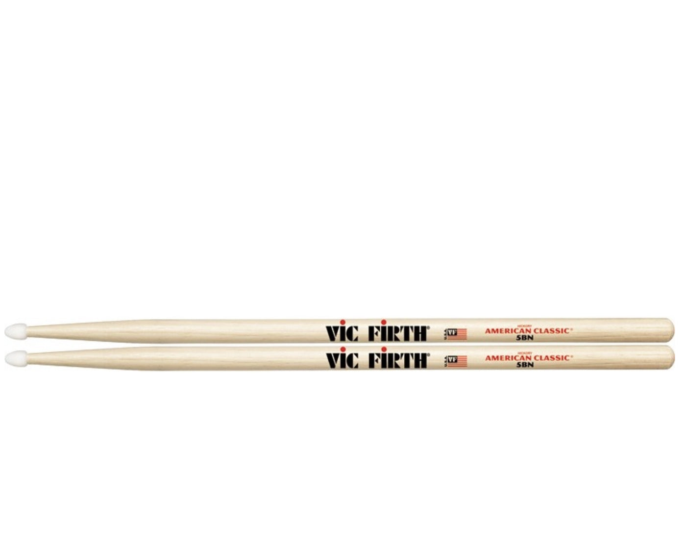 3 Pairs Vic Firth 5A Wood Tip Drumsticks American Classic Hickory