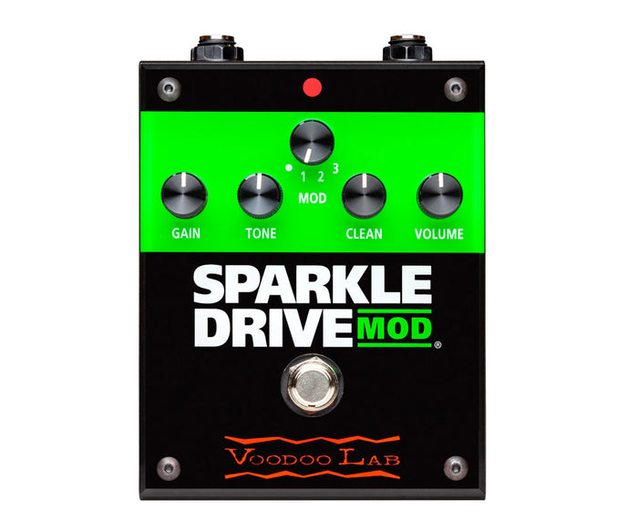 Voodoo Lab Sparkle Drive MOD Overdrive Effects Pedal