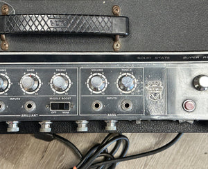 Vox Beatle / Super Beatle 3-Channel 120-Watt Guitar Amp Head 1967