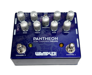 Wampler Dual Pantheon Deluxe Dual Overdrive Guitar Effects Pedal