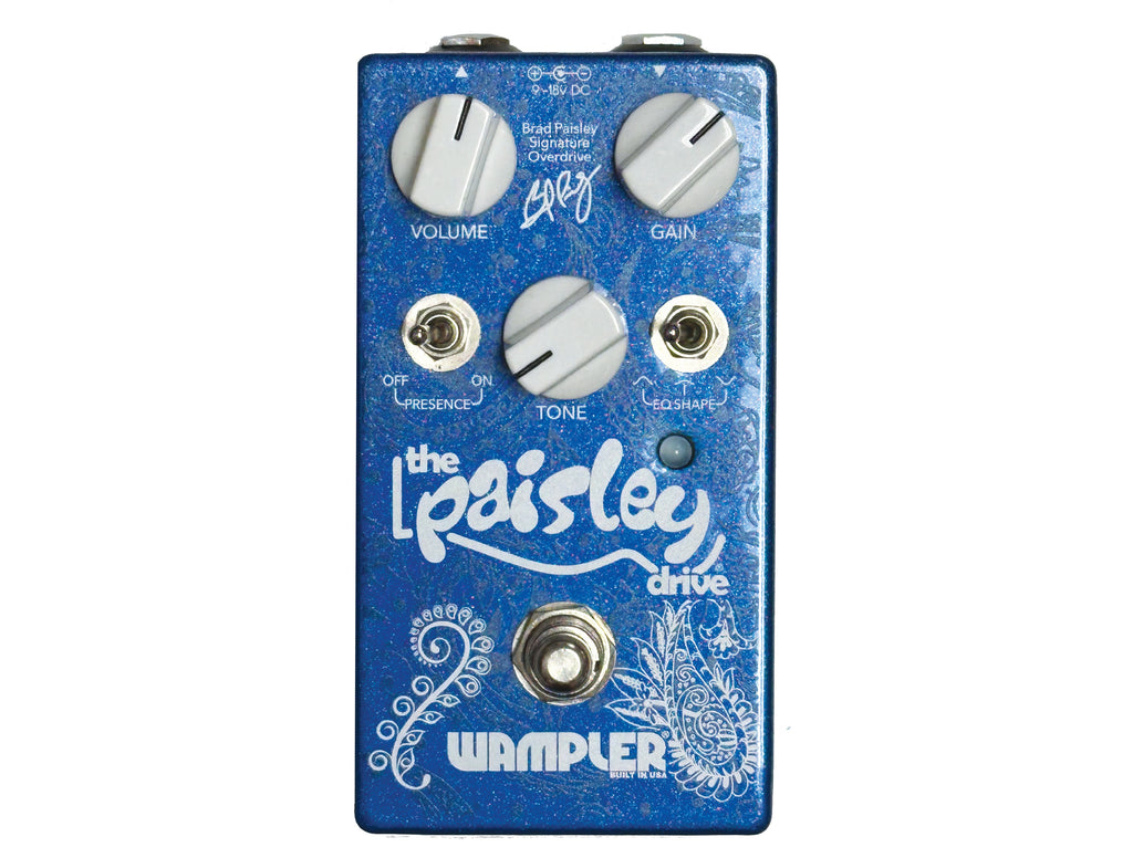 Wampler The Paisley Drive Overdrive Pedal V2