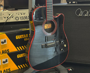 Washburn Mirage Pro I Acoustic-Electric Guitar w/ Original Case 1983 - Owned by Jimmy Fortune