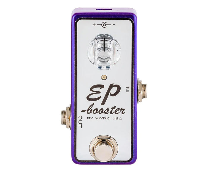 Xotic EP Booster 15th Anniversary Limited Pedal in Purple