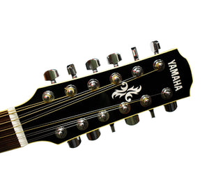 Yamaha APX700II-12 Thinline Cutaway 12-String Acoustic-Electric Guitar in Gloss Black