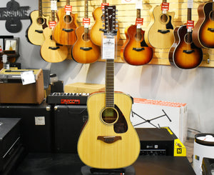 Yamaha FG820-12 Acoustic 12-String Guitar in Natural