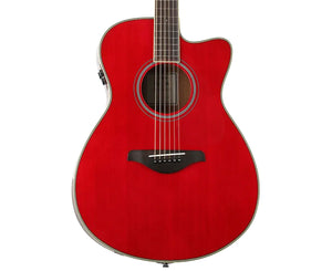 Yamaha FSC-TA Transacoustic Concert Acoustic-Electric Ruby Red