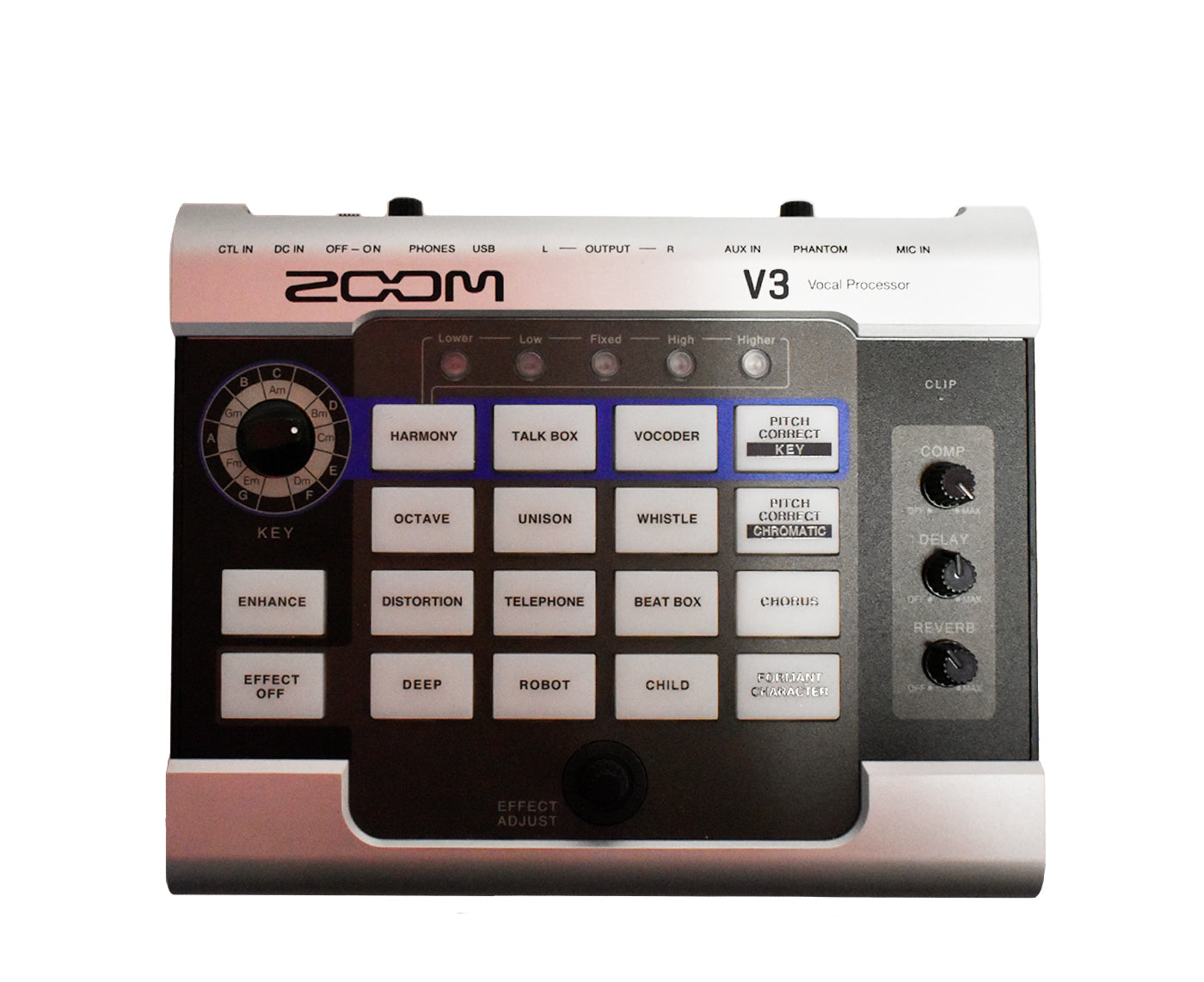 Zoom V3 Vocal Processor and Harmonizer