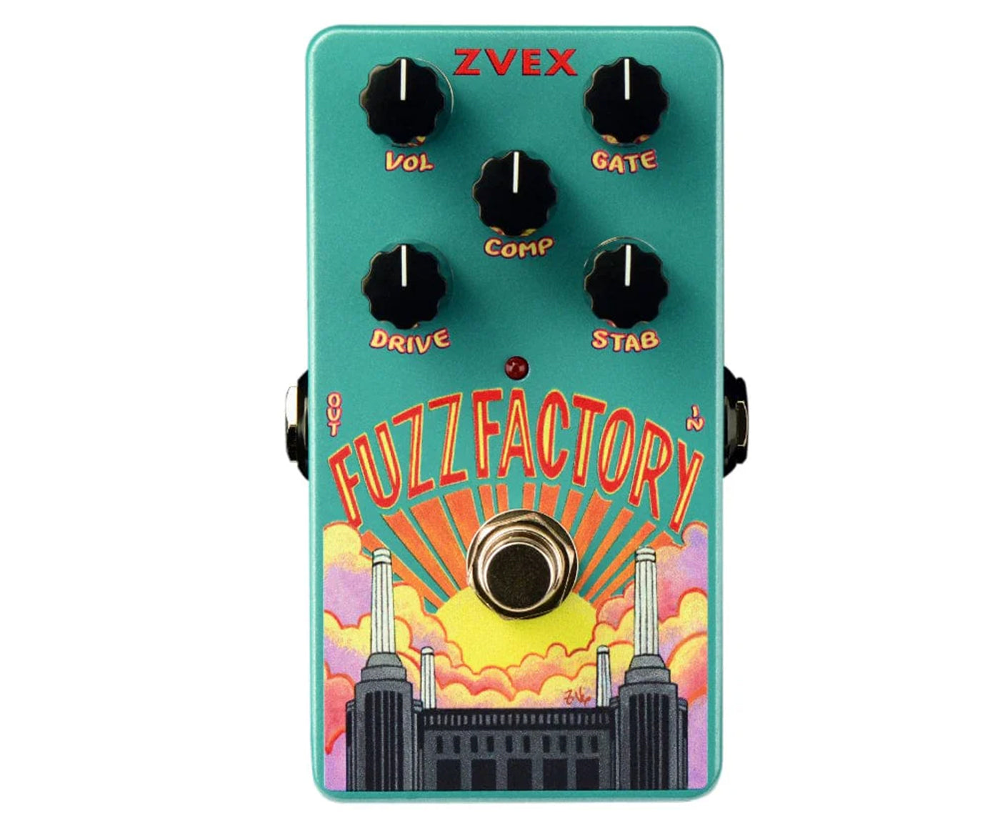 ギター Vertical Fuzz Factory Vexter Series Zvex Vertical Vexter Series Fuzz Factory Bass or Guitar Fuzz