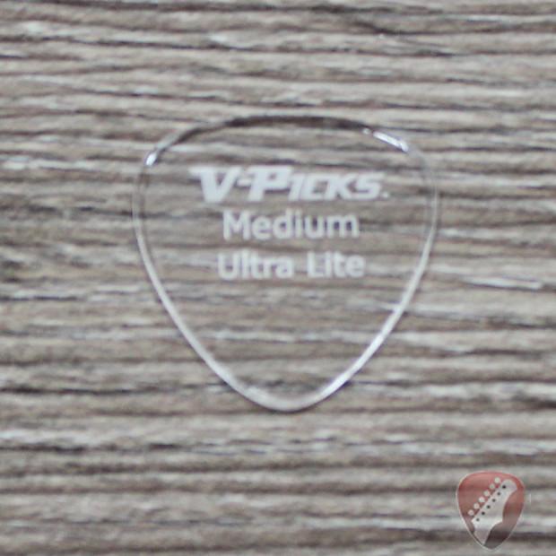 V-Picks Ultra Lite Medium Rounded Custom Guitar Pick .80mm - Megatone Music