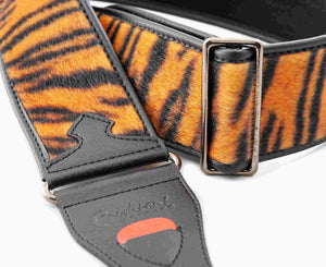 RightOn! Talisman Tiger Orange Guitar Strap