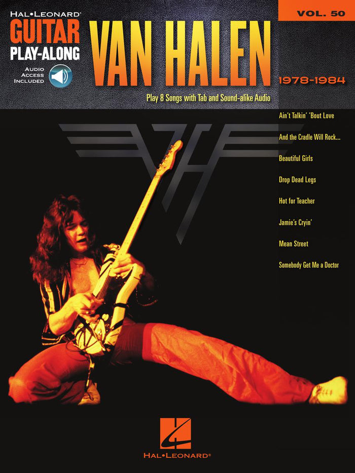 Hal Leonard Van Halen 1978-1984 Guitar Play-Along Volume 50