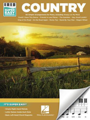Hal Leonard Country - Super Easy Songbook