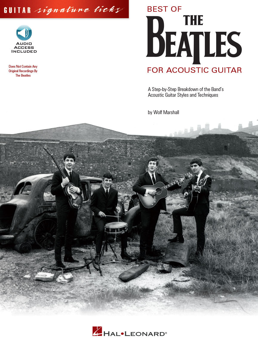 Hal Leonard Best of the Beatles for Acoustic Guitar Songbook