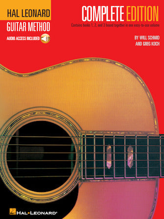 Hal Leonard Guitar Method, Second Edition – Complete Edition Books 1, 2 and 3