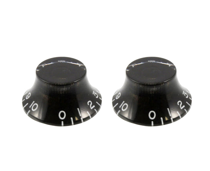 Allparts Vintage Gibson Style Black Bell Knobs