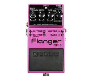 Boss BF-3 Stereo Flanger Effects Pedal