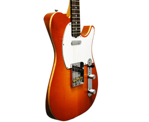 CMG "Mark" USA Telecaster Style Electric Guitar in Cherry Sunburst