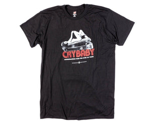 Men's Cry Baby Pin-Up Tee in Black - Megatone Music