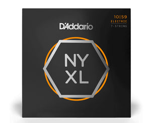 D'Addario NYXL1059 Nickel Wound 7-String Electric Guitar Strings .010-.059