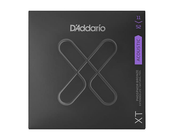 D'Addario XT11/52 Phosphor Bronze Acoustic Guitar Strings .011-.052