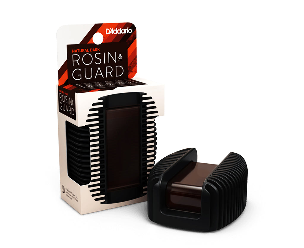 D'Addario Natural Dark Rosin and Guard VR300