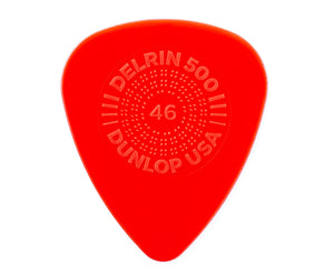 Dunlop 450P.46 Derlin 500 Prime Grip .46mm Guitar Picks 12-Pack