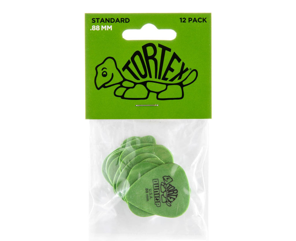 Dunlop 418P.88 Tortex Standard .88mm Guitar Picks 12-Pack