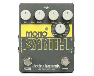 Electro-Harmonix EHX Mono Synth Synthesizer Guitar Pedal - Megatone Music