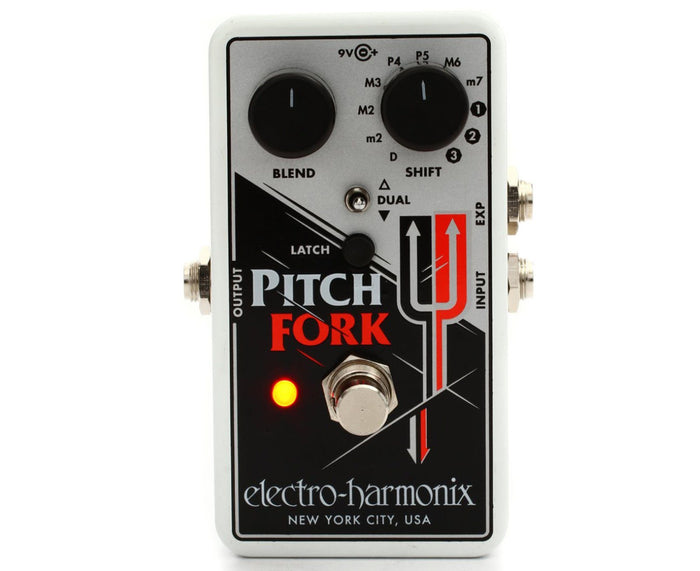 Electro-Harmonix EHX Pitch Fork Polyphonic Shifter Guitar Pedal