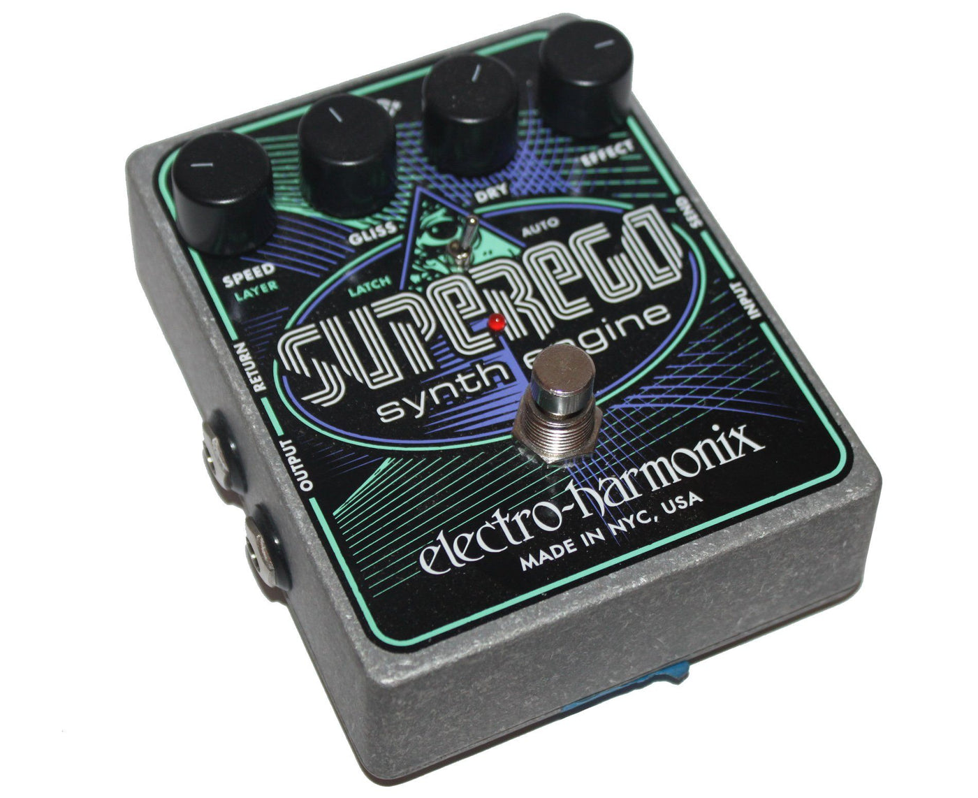 electro harmonix synth pedal Electro-Harmonix EHX Superego Synth Pedal – Megatone Music