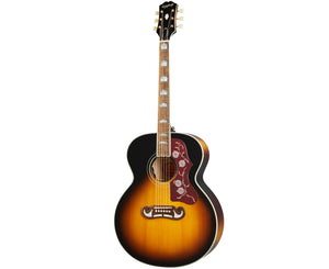 Epiphone Inspired by Gibson J-200 Jumbo Acoustic-Electric Guitar in Aged Vintage Sunburst Gloss
