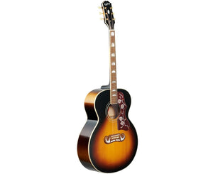 Epiphone Inspired by Gibson J-200 Jumbo Acoustic-Electric Guitar in Aged Vintage Sunburst Gloss