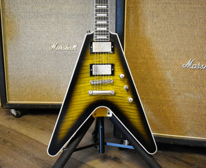 Epiphone Flying V Prophecy Electric Guitar Yellow Tiger Aged Gloss