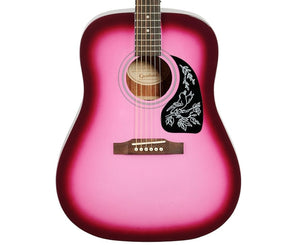Epiphone Starling Acoustic Guitar in Hot Pink Pearl