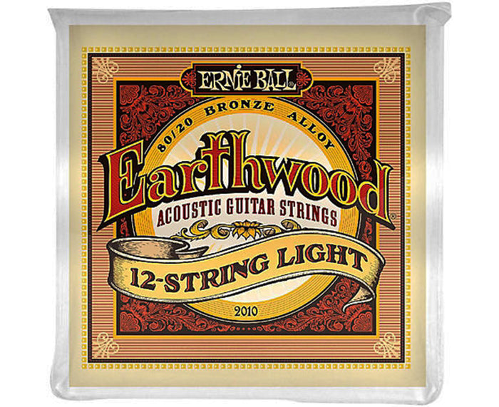 Ernie Ball 2010 Earthwood 80/20 Bronze 12-String Acoustic Guitar Strings