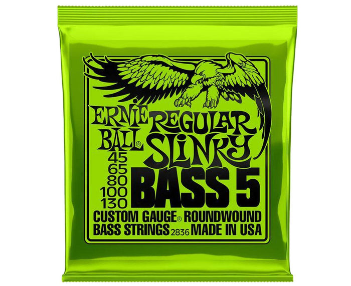 Ernie Ball 2836 Bass 5 Electric Bass Strings 45-130