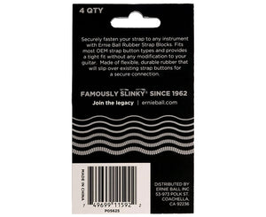 Ernie Ball Strap Blocks, Gray (P05625)
