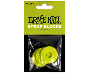 Ernie Ball Strap Blocks, Green (P05622)