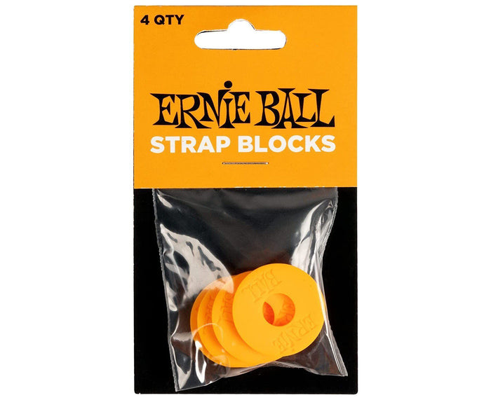 Ernie Ball Strap Blocks, Orange (P05621)