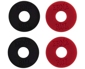 Ernie Ball Strap Blocks, Red and Black (P04603)