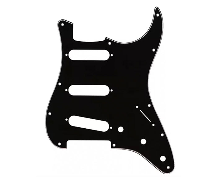 Fender American Standard Strat 11-Hole Pickguard in Black