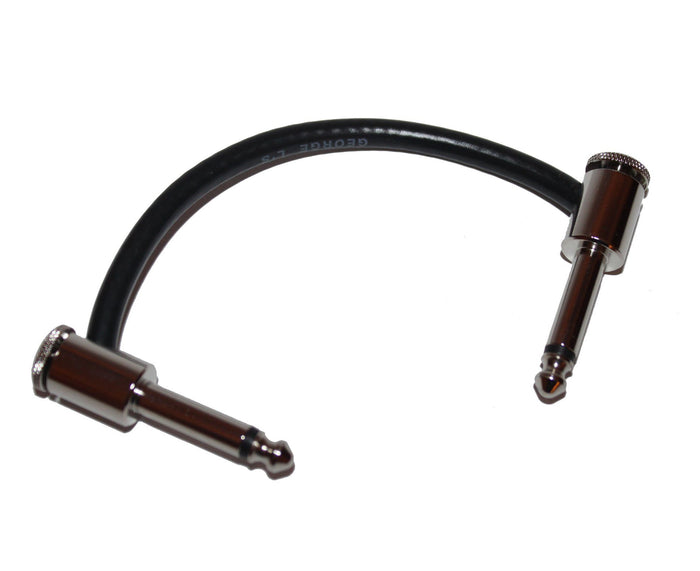 George L's 5.5" Amp Jumper Cable in Black