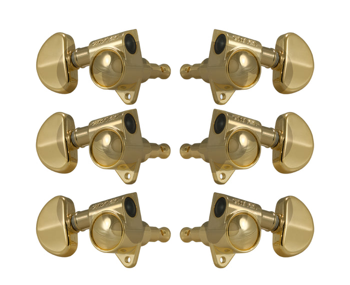 Grover Rotomatic 102-18G Series 3x3 Gold Tuning Machines