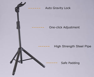 Guitto Guitar Stand - Universal Portable Guitar Stand